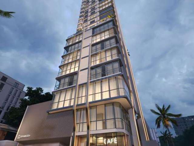 Apartamento frente mar, alto padrão, 03 súites, área de lazer completa, 950m do beto carrero, r$1.650.000,00, na armação, penha!