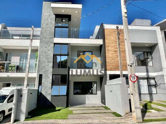 Sobrado com 3 dormitórios à venda, 133 m² por R$ 748.500,00 - Pinheirinho - Curitiba/PR