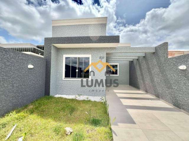 Casa com 2 dormitórios à venda, 60 m² por R$ 340.000,00 - Nações - Fazenda Rio Grande/PR