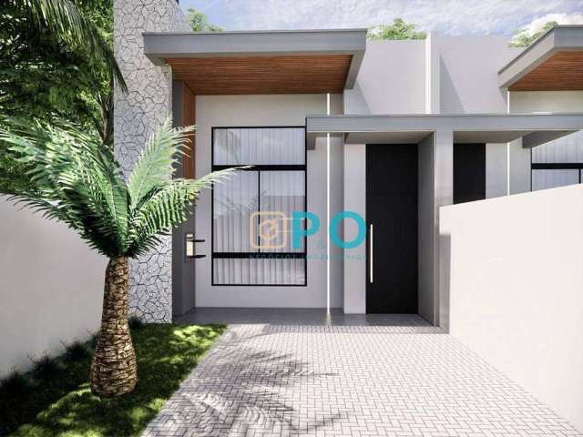 Casa com 3 dormitórios à venda, 77 m² por R$ 550.000,00 - Gravatá - Navegantes/SC