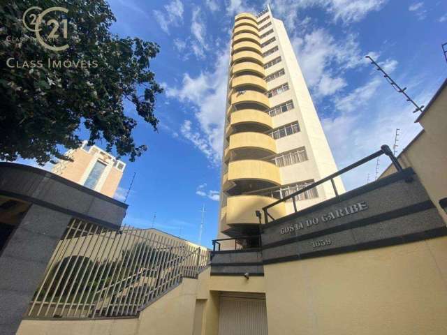 Apartamento para alugar em Londrina, Centro, com 4 quartos, com 200 m², Edifício Costa do Caribe