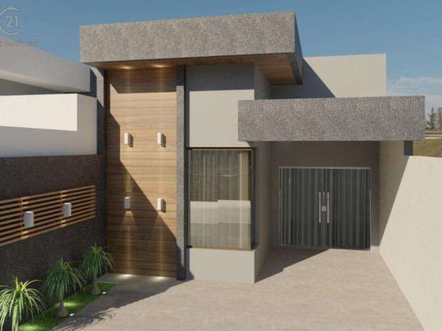 Casa à venda em Cambé, Residencial Golden Park, com 3 quartos, com 80.26 m²