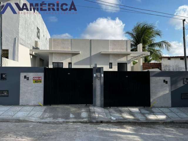 Casa de 2 quartos com 2 suítes à venda em Paratibe, João Pessoa-PB: 54,85 m², sala, banheiro e vaga de garagem!