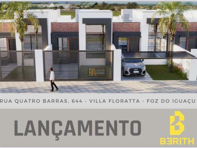 Casa para Venda em Foz do Iguaçu, Vila Florata, 3 dormitórios, 1 suíte, 2 banheiros, 2 vagas