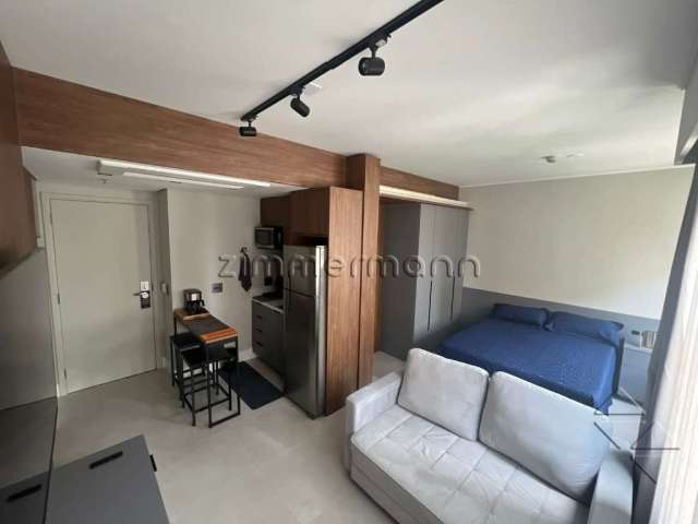 Apartamento com 1 quarto à venda na Avenida Rouxinol, --, Moema, São Paulo, 27 m2 por R$ 470.000