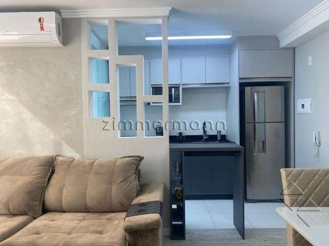 Apartamento com 2 quartos à venda na Rua Plácido Vieira, --, Santo Amaro, São Paulo, 43 m2 por R$ 385.000