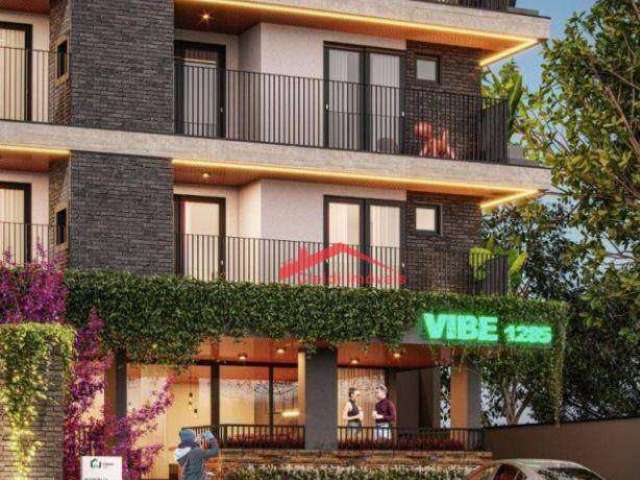 Apartamento com 2 dormitórios à venda, 47 m² por R$ 610.639,00 - Anita Garibaldi - Joinville/SC