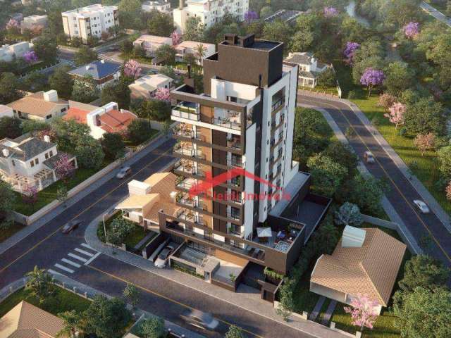 Apartamento com 3 dormitórios à venda, 191 m² por R$ 1.420.305,28 - América - Joinville/SC