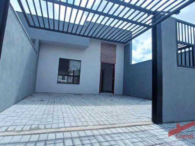 Casa com 3 dormitórios à venda, 77 m² por R$ 399.900,00 - Nova Brasília - Joinville/SC