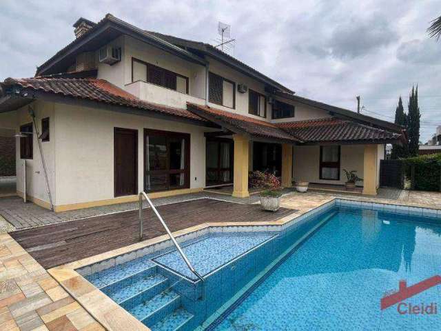 Casa com 4 dormitórios, 288 m² - venda por R$ 2.750.000,00 ou aluguel por R$ 12.000,00/mês - Glória - Joinville/SC