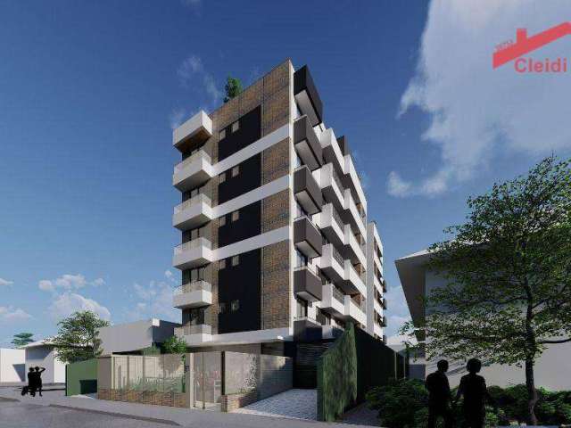 Apartamento com 2 dormitórios à venda, 62 m² por R$ 439.183,43 - Floresta - Joinville/SC