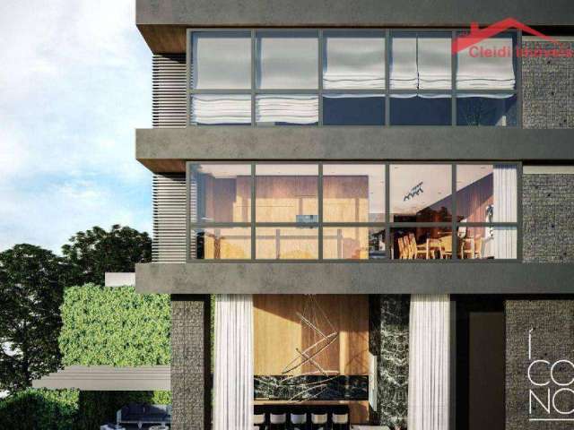 Apartamento com 3 dormitórios à venda, 133 m² por R$ 1.286.368,00 - Atiradores - Joinville/SC