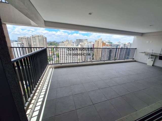 Amplo partamento 147Mts com 4 dormitórios com 2 suítes, terraço com churrasqueira, 2 vagas na Vila Clementino