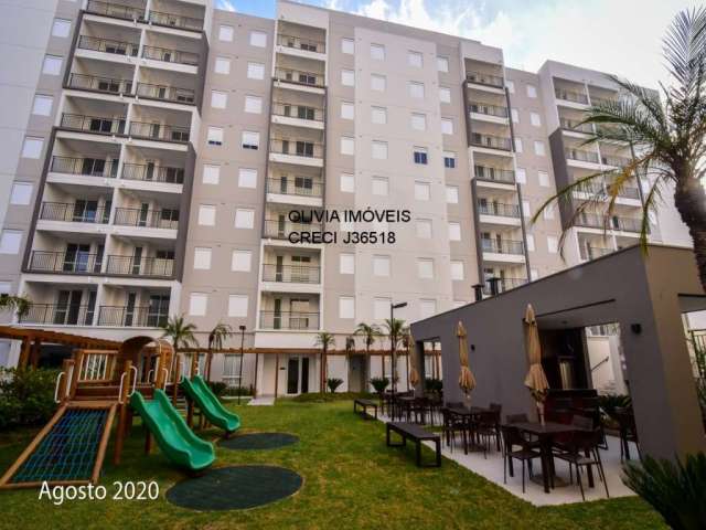 Apartamento a venda com 59mts, 2 dormitórios sendo 1 suíte, sala ampla, terraço e 1 vaga na Vila das Mercês.