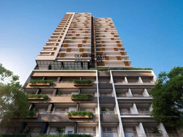 Apartamento a venda com 132mts, 4 dormitórios, 2 suítes, terraço gourmet, 2 vagas 350mts do metrô Paraíso.