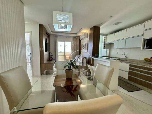 Apartamento à venda, 72 m² por R$ 465.000,00 - Barreiros - São José/SC