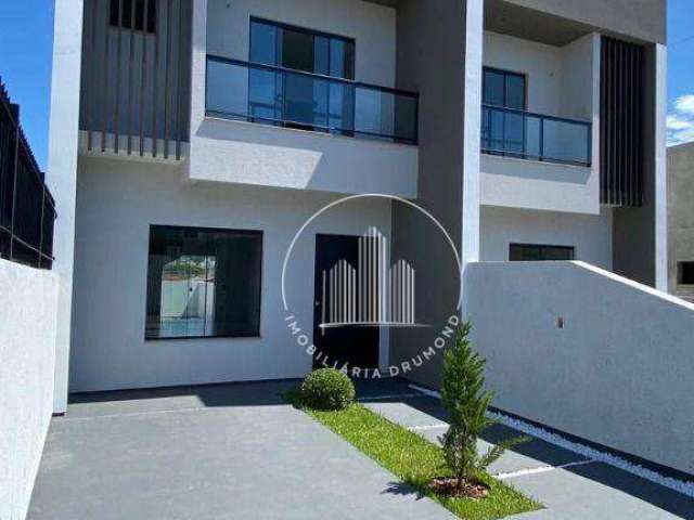 Sobrado à venda, 107 m² por R$ 550.000,00 - Real Parque - São José/SC