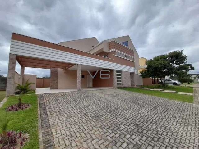 Casa Alto Padrão com 4 suítes, 492m² privativos, 6 vagas de garagem, em Santa Felicidade, Curitiba - PR.