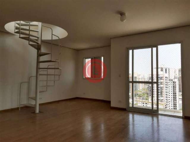 Cobertura duplex Penthouse com 156 m² para venda no bairro Jardim em Santo André, SP.