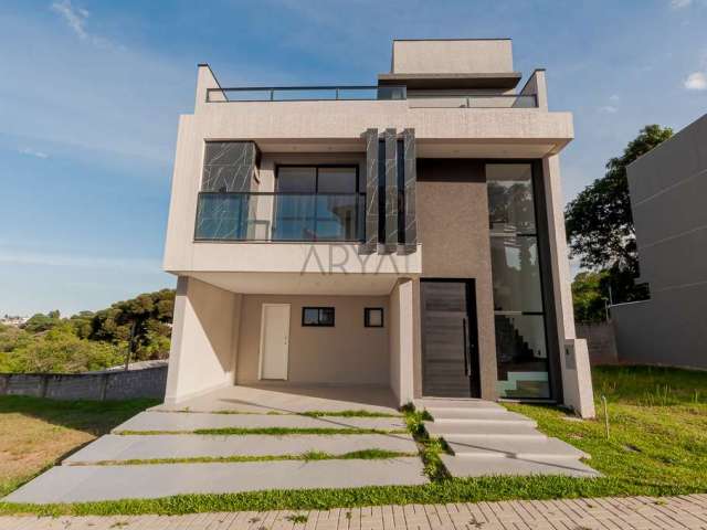 Casa em condomínio fechado com 3 quartos à venda na Rua Domingos Antônio Moro, 566, Pilarzinho, Curitiba, 160 m2 por R$ 1.310.000