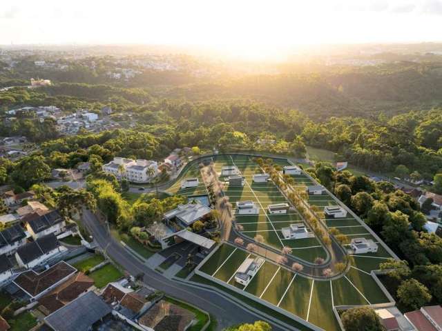 Terreno em condomínio fechado à venda na Rua Eugênio Flor, 1392, Abranches, Curitiba, 274 m2 por R$ 795.000