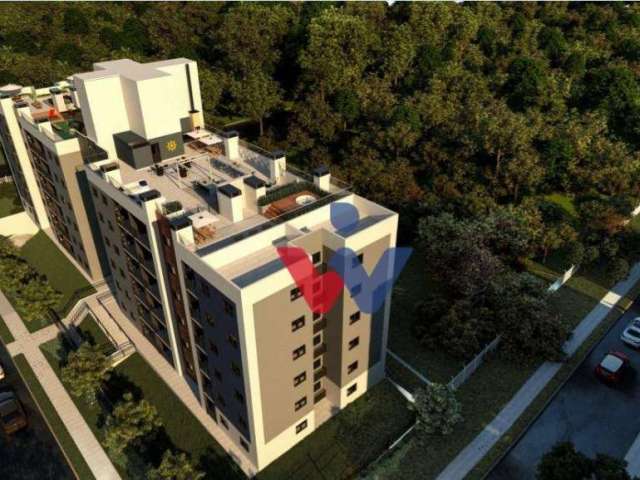 Apartamento com 2 dormitórios à venda, 50 m² por R$ 350.000,00 - Santa Cândida - Curitiba/PR