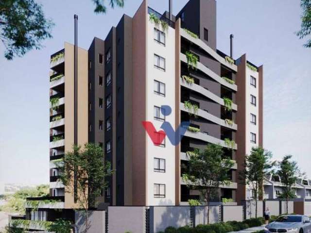 Apartamento com 2 dormitórios à venda, 54 m² por R$ 454.010,92 - Tingui - Curitiba/PR