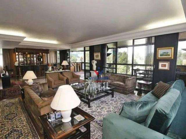 Apartamento com 4 dormitórios à venda, 426 m² por R$ 3.500.000,00 - Alto da Glória - Curitiba/PR