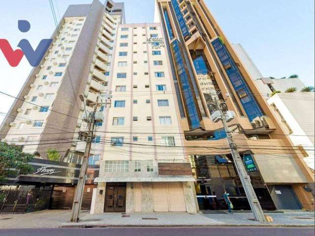 Apartamento com 1 dormitório à venda, 37 m² por R$ 269.000 - Centro - Curitiba/PR