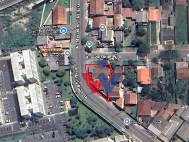 Terreno Comercial de esquina, à venda, 409 m² por R$ 690.000 - Tindiquera - Araucária/PR