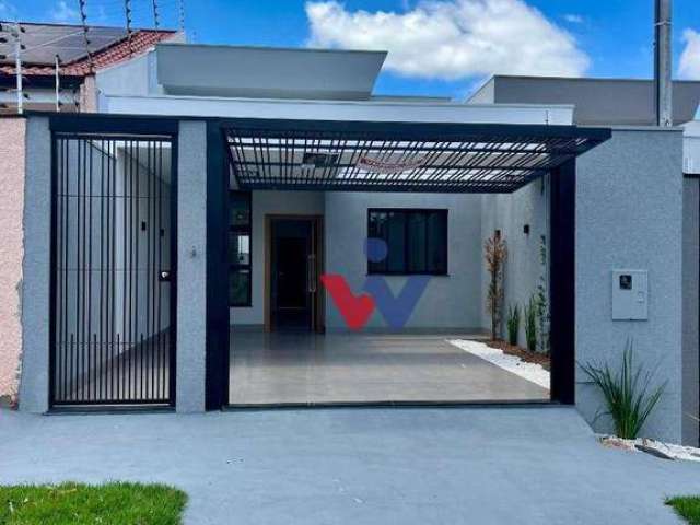 Casa com 3 dormitórios à venda, 82 m² por R$ 450.000,00 - Parque das Laranjeiras - Maringá/PR