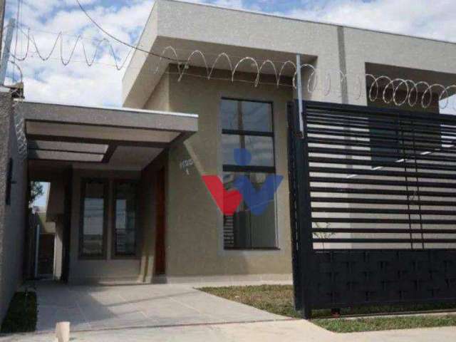 Casa com 3 dormitórios à venda, 90 m² por R$ 408.000,00 - Iguaçu - Fazenda Rio Grande/PR