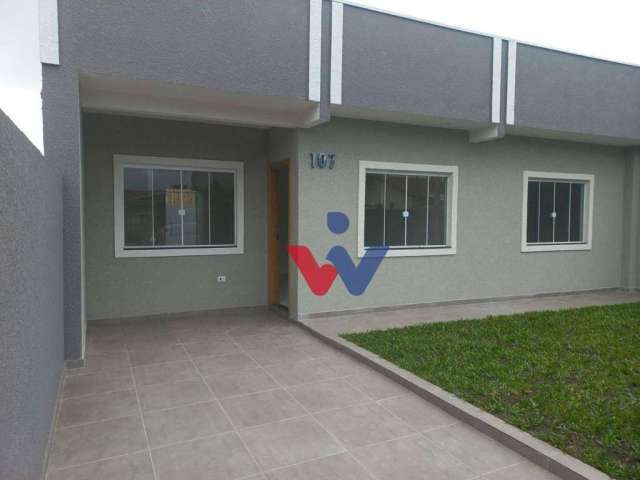 Casa com 3 dormitórios à venda, 74 m² por R$ 360.000 - Veneza - Fazenda Rio Grande/PR