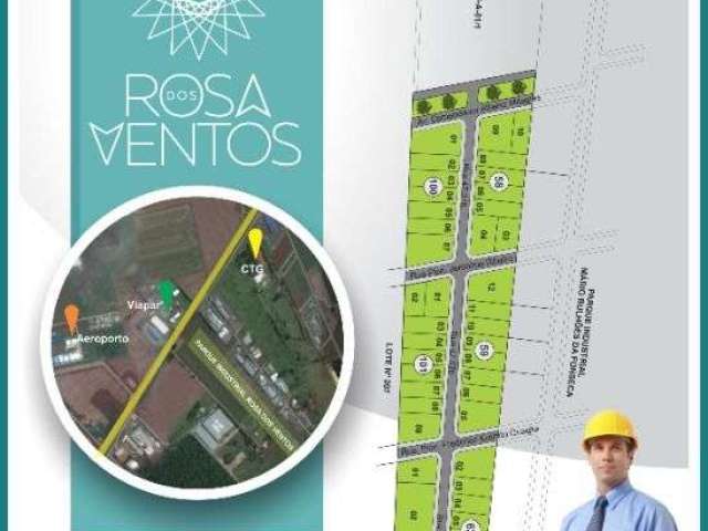 Terrenos industrial com medidas a partir de 1019 m²