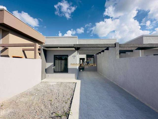 Casa com 3 dormitórios à venda, 78 m² por R$ 520.000,00 - Passauna - Araucária/PR