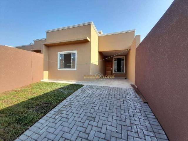 Casa com 2 dormitórios à venda, 60 m² por R$ 350.000,00 - Capela Velha - Araucária/PR