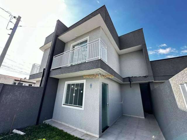 Sobrado com 2 dormitórios à venda, 58 m² por R$ 340.000,00 - Umbará - Curitiba/PR