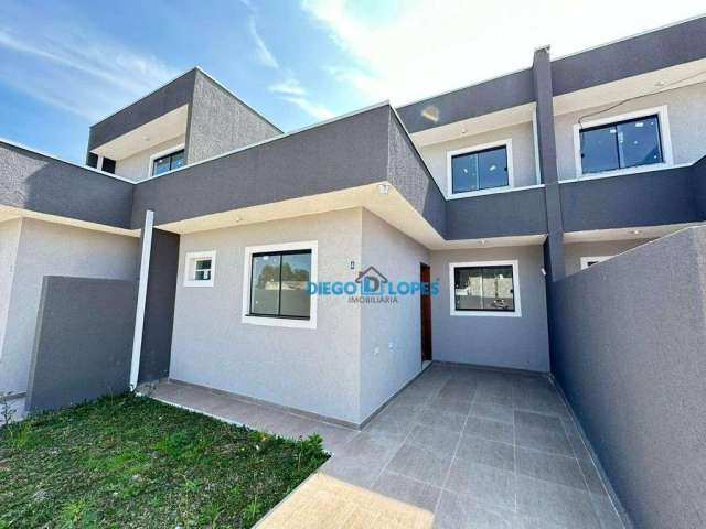 Casa com 2 dormitórios à venda, 46 m² por R$ 249.000 - Campo de Santana - Curitiba/PR