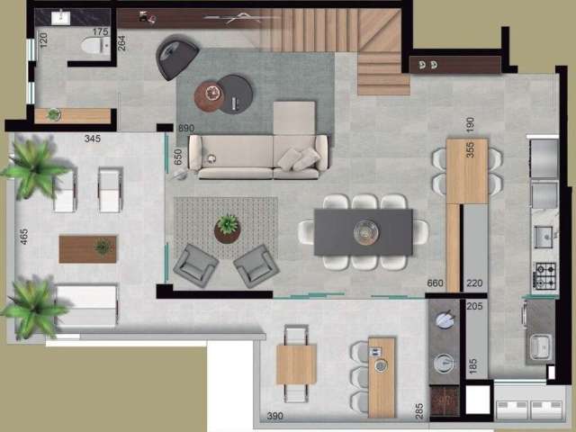 Apartamento com 2 quartos à venda na Rua Vereador Garcia Rodrigues Velho, 320, Cabral, Curitiba, 101 m2 por R$ 1.271.426