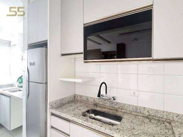 Apartamento com 2 dormitórios para alugar, 46 m² por R$ 2.470,00/mês - Novo Mundo - Curitiba/PR