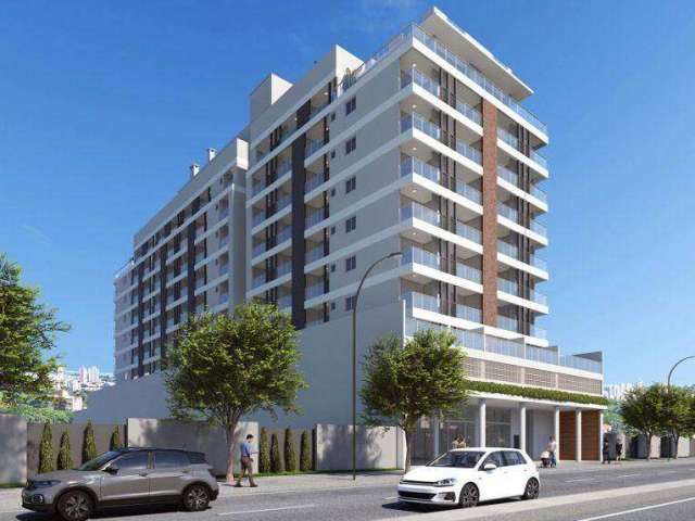 Apartamento Garden com 1 dormitório à venda, 79 m² por R$ 555.000,00 - Boa Vista - Curitiba/PR