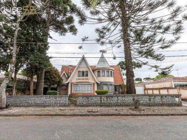 Casa com 6 dormitórios em terreno amplo à venda, por R$ 3.800.000 - Jardim Social - Curitiba/PR