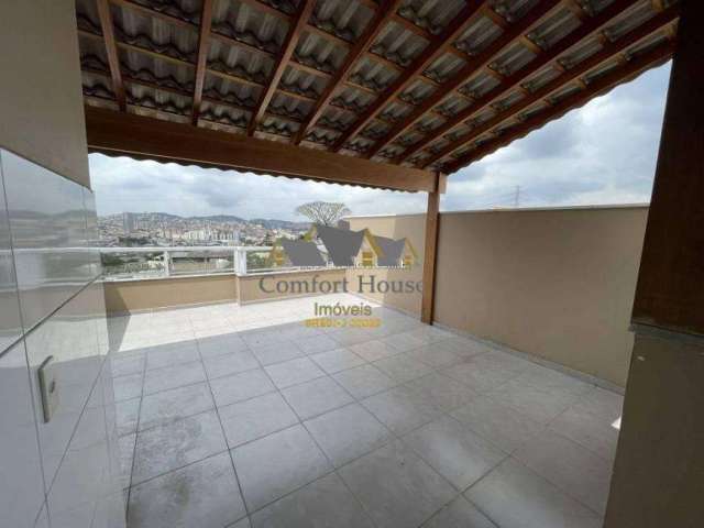 Cobertura Duplex para Venda em Santo André, Vila Vitória, 2 dormitórios, 1 suíte, 3 banheiros, 1 vaga