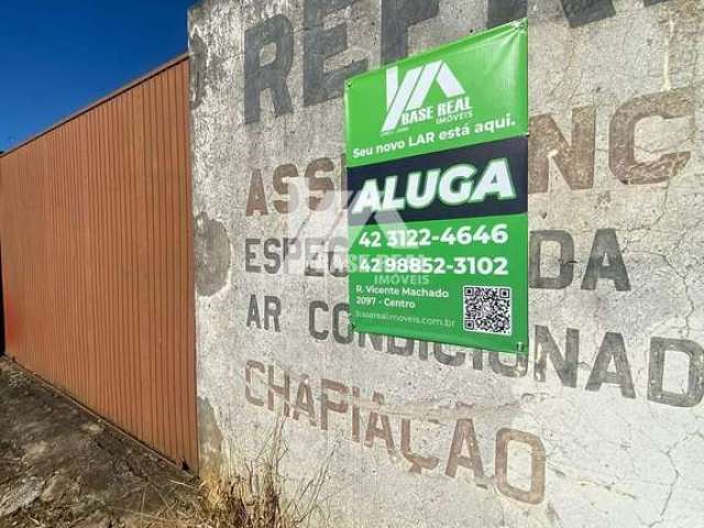 Terreno para venda e locação na Rua Guaíra