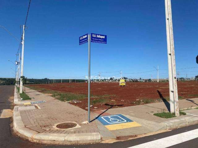 Terreno à venda, 322 m² por R$ 400.000,00 - Recanto Tropical - Cascavel/PR