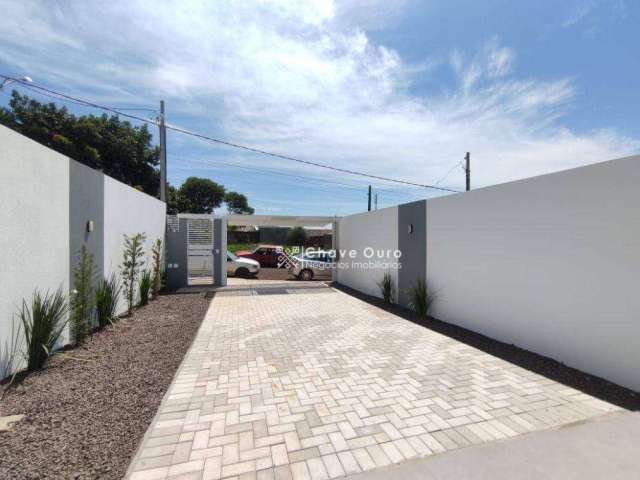 Casa em construção com 2 dormitórios à venda, 56 m² por R$ 295.000 - Veneza - Cascavel/PR