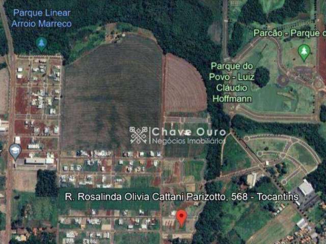 Terreno à venda, 360 m² por R$ 270.000,00 - Tocantins - Toledo/PR