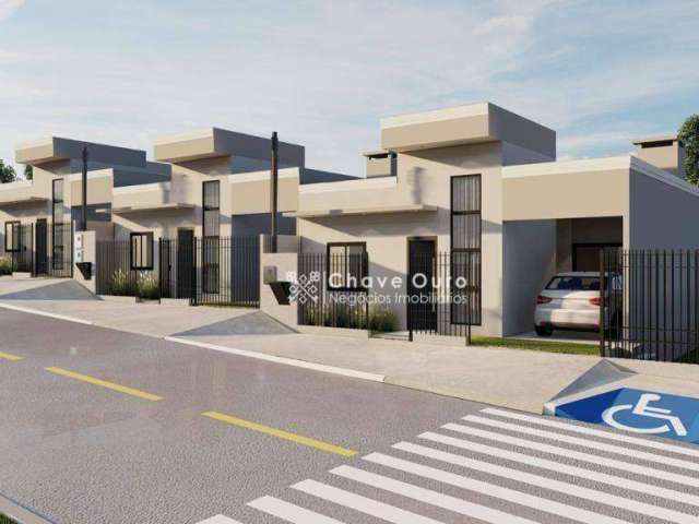 Casa com 1 suíte + 1 quarto e sobra de terreno à venda, por R$ 320.000 - Coopagro - Toledo/PR