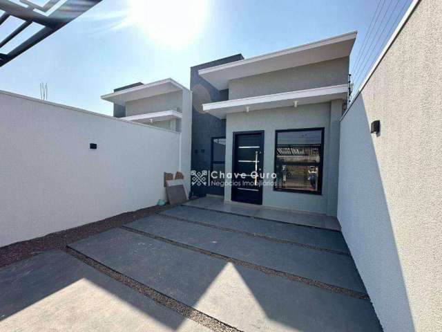 Casa com 3 dormitórios à venda, 65 m² por R$ 350.000,00 - Florais do Parana - Cascavel/PR