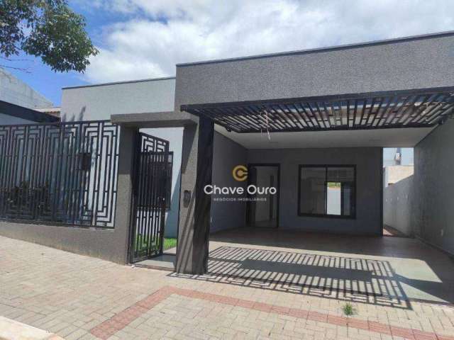 Casa com 3 dormitórios à venda, 135 m² por R$ 790.000,00 - Canadá - Cascavel/PR